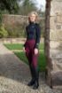 Winter Riding Tights Plum